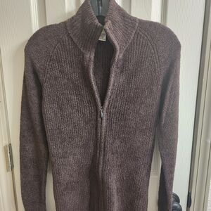 Exofficio Women's Zip-Up Sweater - Rich Brown